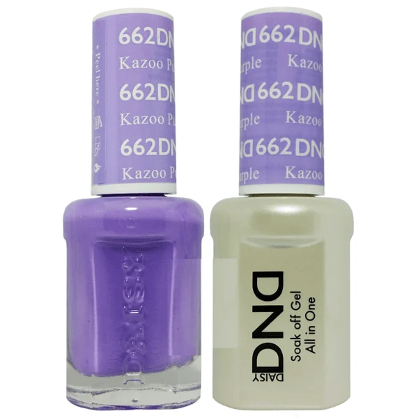 DND Daisy Gel Duo - Kazoo Purple #662