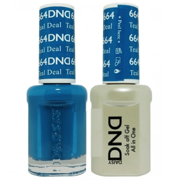 DND Daisy Gel Duo - Teal Deal #664