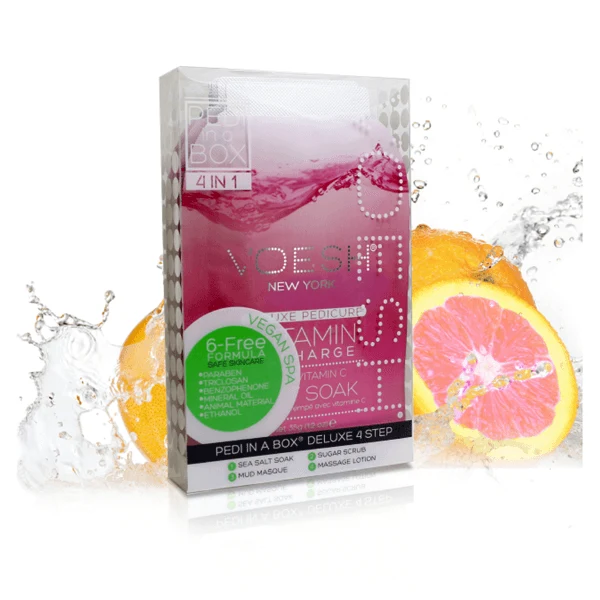Voesh - Pedi in a Box Deluxe 4 Step Vitamin Recharge
