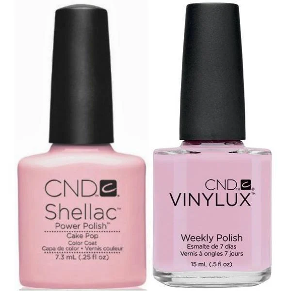 CND Creative Nail Design Vinylux + Shellac Cake Pop