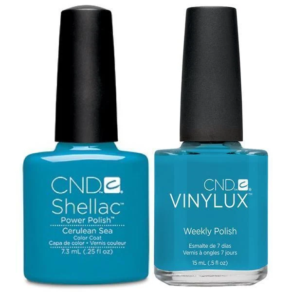 CND Creative Nail Design Vinylux + Shellac Cerulean Sea