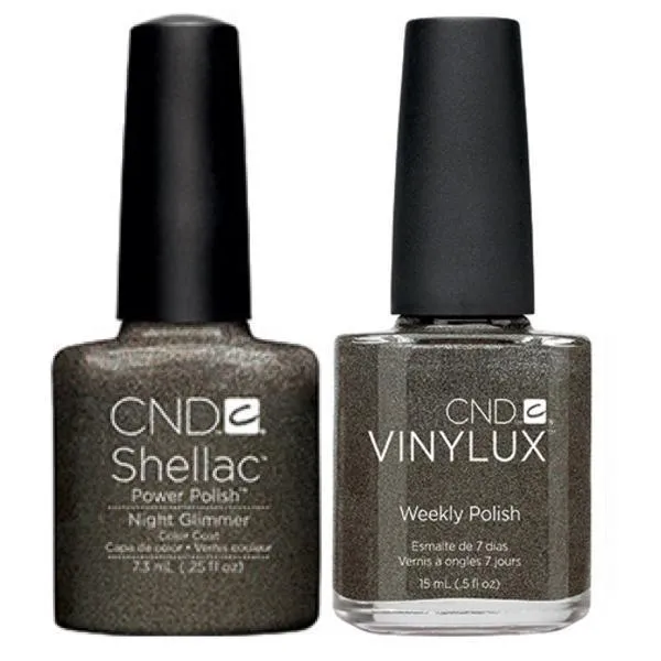 CND Creative Nail Design Vinylux + Shellac Night Glimmer