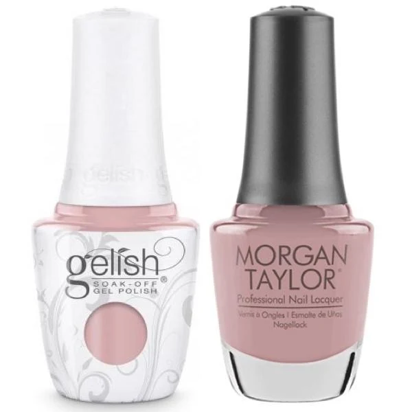 Harmony Gelish Gardenia My Heart #1110341 + Morgan Taylor #3110341