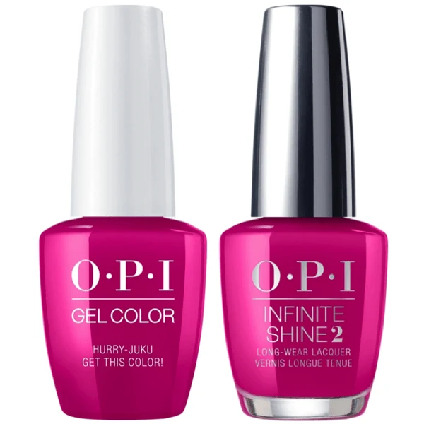 OPI GelColor + Infinite Shine Hurry-Juku Get This Color! #T83