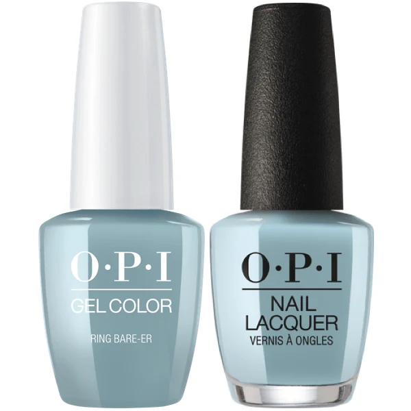 OPI GelColor + Matching Lacquer Ring Bare-Er #SH6
