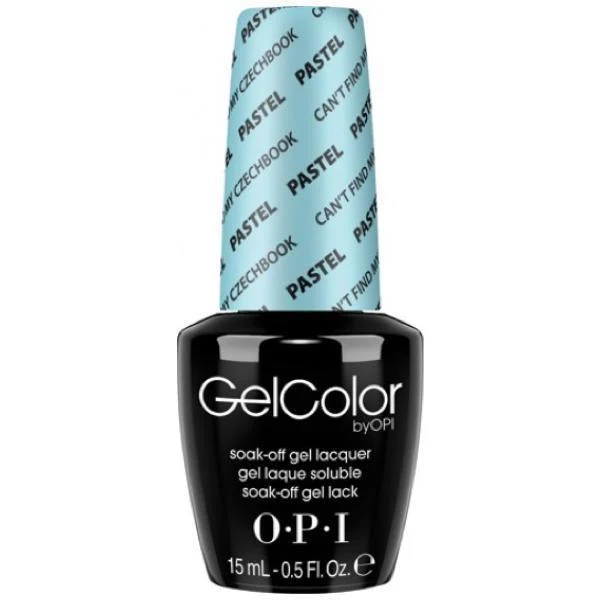 OPI GelColor Can't Find My Czechbook Pastel #GCC101