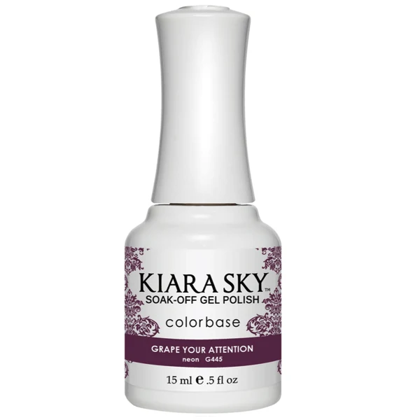 Kiara Sky Gel Polish - Grape Your Attentiton #G445