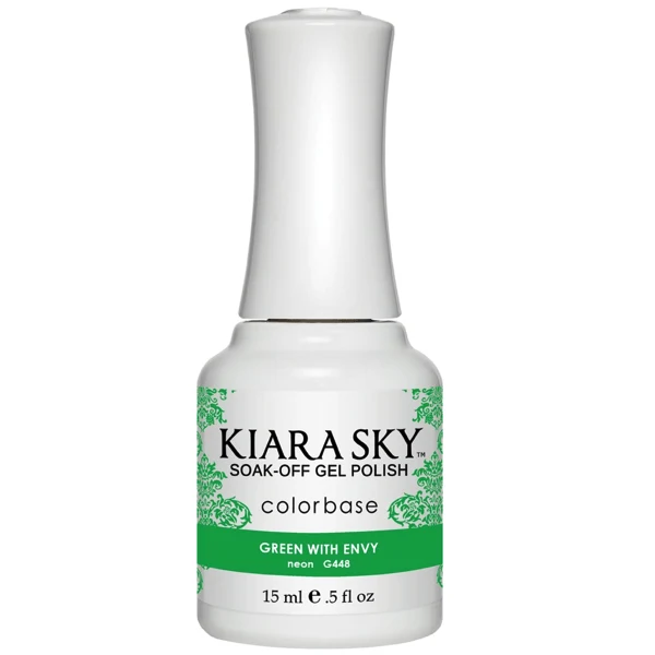 Kiara Sky Gel Polish - Green With Envy #G448