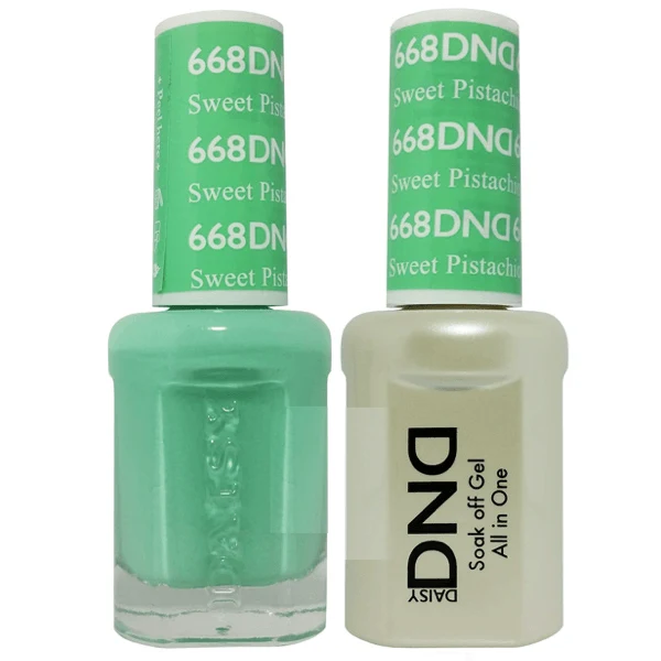 DND Daisy Gel Duo - Sweet Pistachio #668
