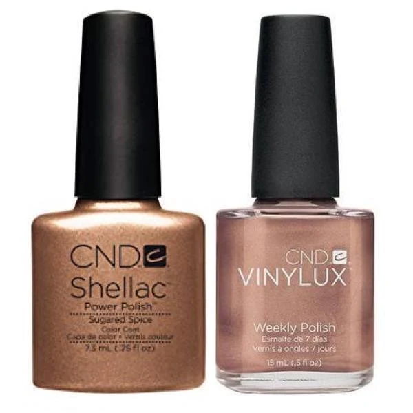CND Creative Nail Design Vinylux + Shellac Sugared Spice