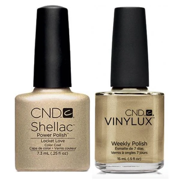 CND Creative Nail Design Vinylux + Shellac Locket Love