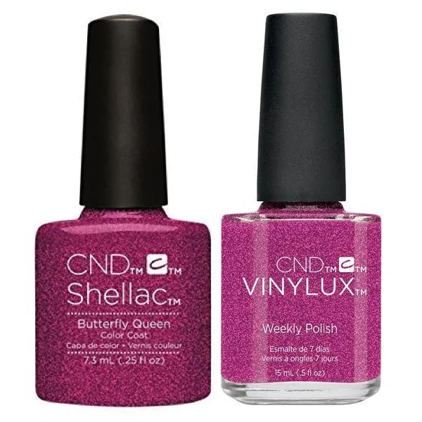CND Creative Nail Design Vinylux + Shellac Butterfly Queen