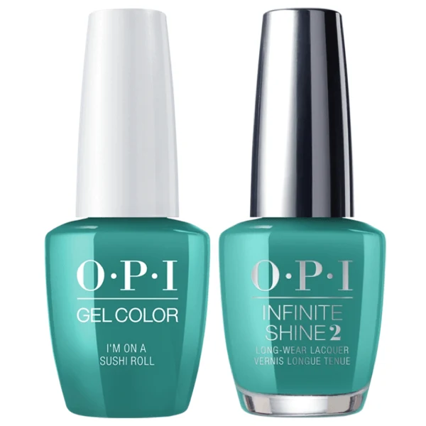 OPI GelColor + Infinite Shine I'm On A Sushi Roll #T87