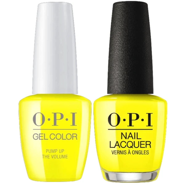 OPI GelColor + Matching Lacquer Pump Up The Volume #N70