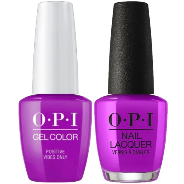 OPI GelColor + Matching Lacquer Positive Vibes Only #N73