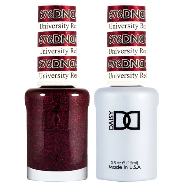 DND Daisy Gel Duo - University Red #676