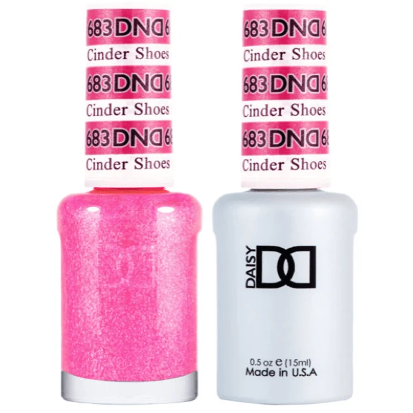 DND Daisy Gel Duo - Cinder Shoes #683
