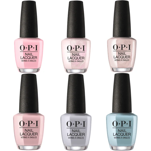 OPI Lacquer 2019 Always Bare For You Collection Set of 6
