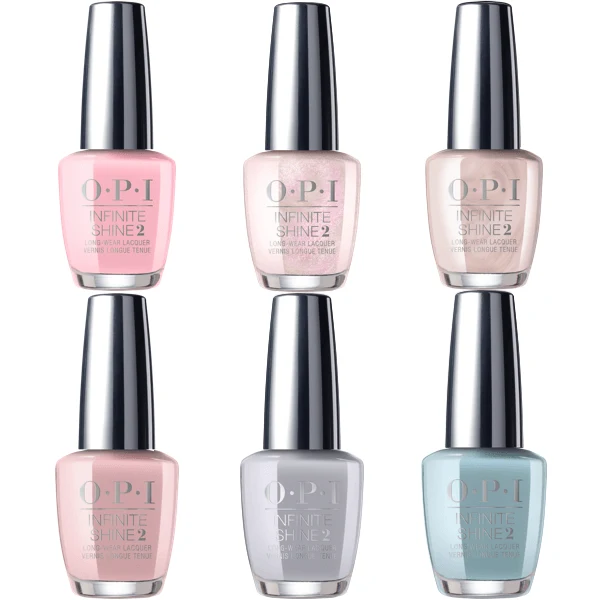 OPI Infinite Shine 2019 Always Bare For You Collection Set of 6