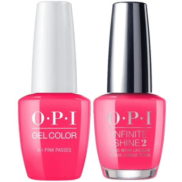 OPI GelColor + Infinite Shine V-I-Pink Passes #N72