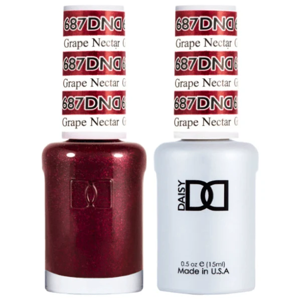 DND Daisy Gel Duo - Grape Nectar #687