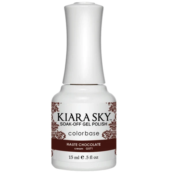 Kiara Sky Gel Polish - Haute Chocolate #G571