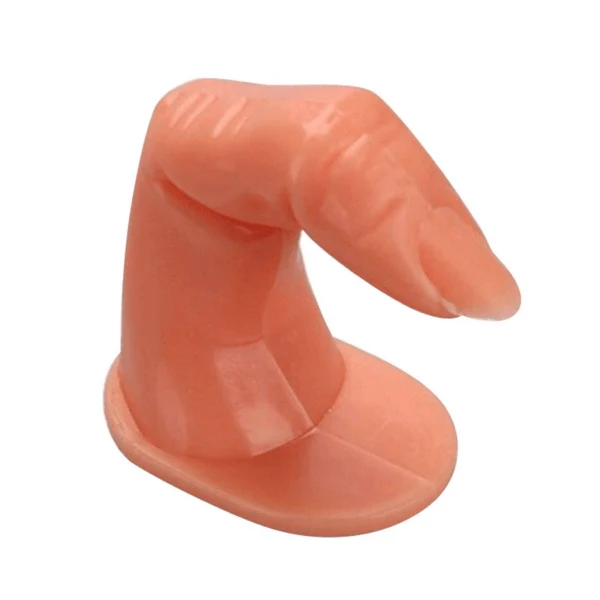 False Nail Practice Finger Model Nail Art Training Tool #ND0541