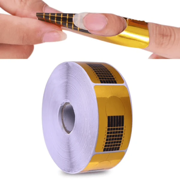 Nail Form For Acrylic UV Gel Tips Extension 500pcs
