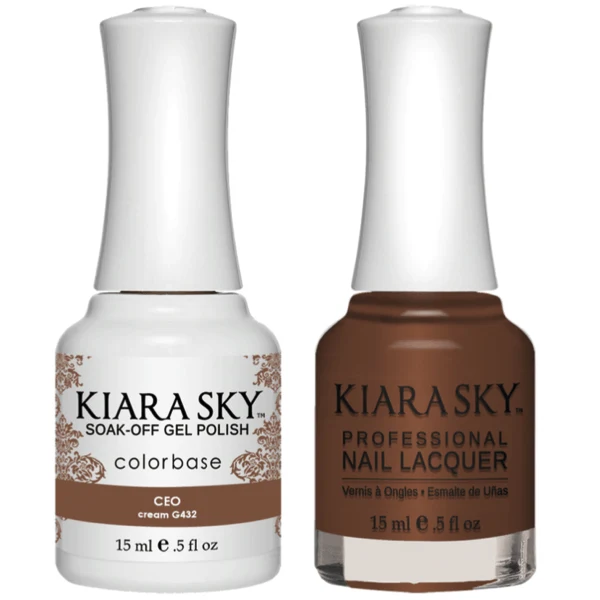 Kiara Sky Gel + Matching Lacquer - CEO #432