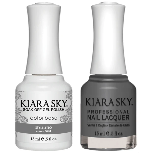 Kiara Sky Gel + Matching Lacquer - Styleletto #434