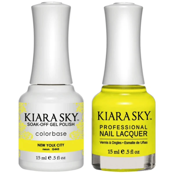 Kiara Sky Gel + Matching Lacquer - New Yolk City #443