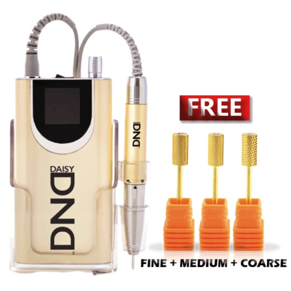 DND Daisy Nail File Drill 35000 RPM GOLD