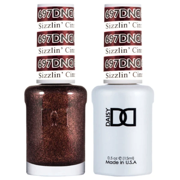 DND Daisy Gel Duo - Sizzlin' Cinnamon #697