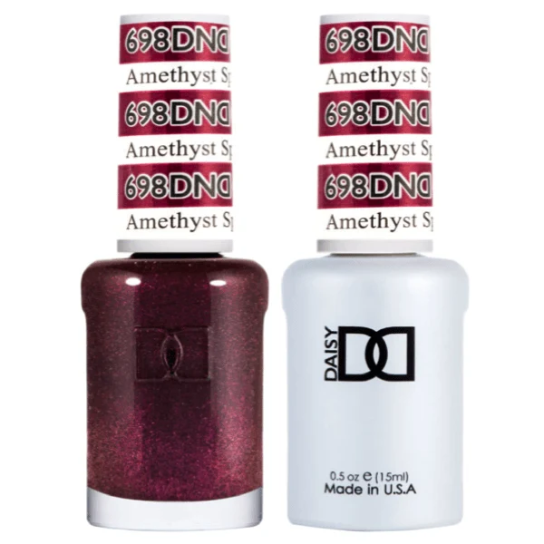 DND Daisy Gel Duo - Amethyst Sparkles #698
