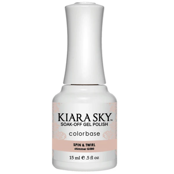 Kiara Sky Gel Polish - Spin & Twirl #G580