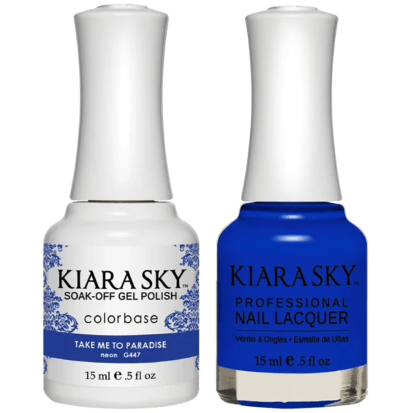 Kiara Sky Gel + Matching Lacquer - Take Me To Paradise #447