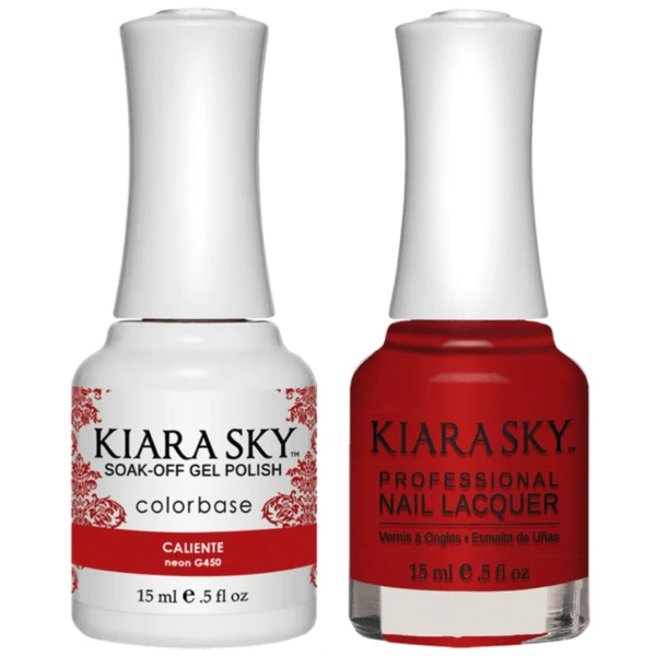 Kiara Sky Gel + Matching Lacquer - Caliente #450