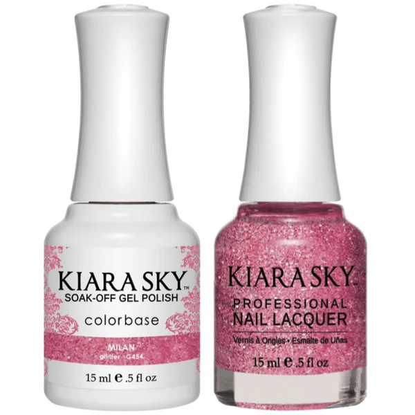 Kiara Sky Gel + Matching Lacquer - Milan #454