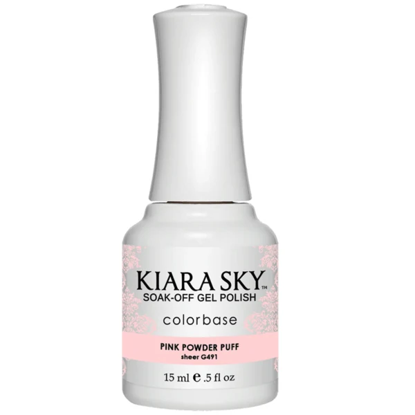 Kiara Sky Gel Polish - Pink Powderpuff #G491