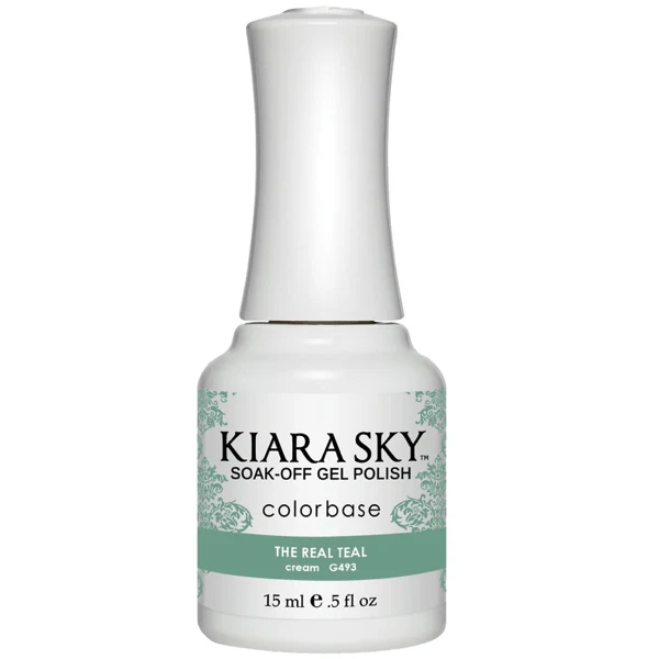 Kiara Sky Gel Polish - The Real Teal #G493