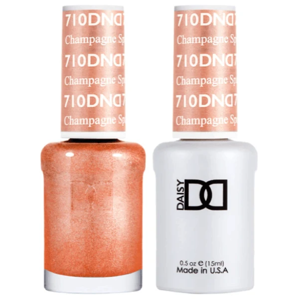 DND Daisy Gel Duo - Champagne Sparkles #710