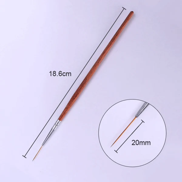 Born Pretty - Long Hair Super Fine Line Drawing Pen #18512