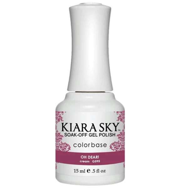Kiara Sky Gel Polish - Oh Dear! #G595