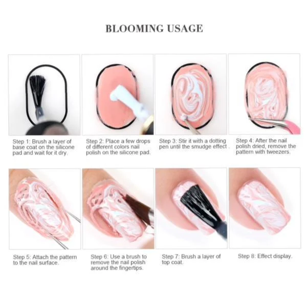 Born Pretty - Silicone Stamping Mat with box #39626 + #38424