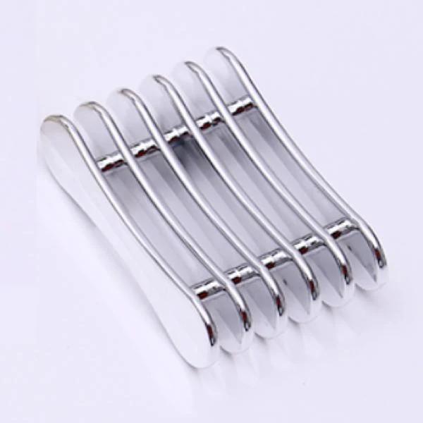 Born Pretty - Five Grid Metallic Brush Rack Stand #41385