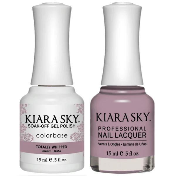 Kiara Sky Gel + Matching Lacquer - Totally Whipped #556