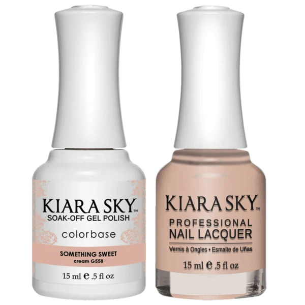 Kiara Sky Gel + Matching Lacquer - Something Sweet #558