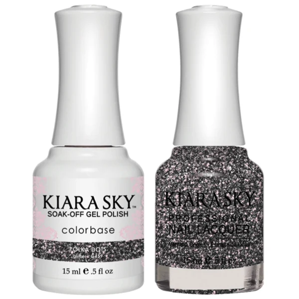 Kiara Sky Gel + Matching Lacquer - Polka Dots #459