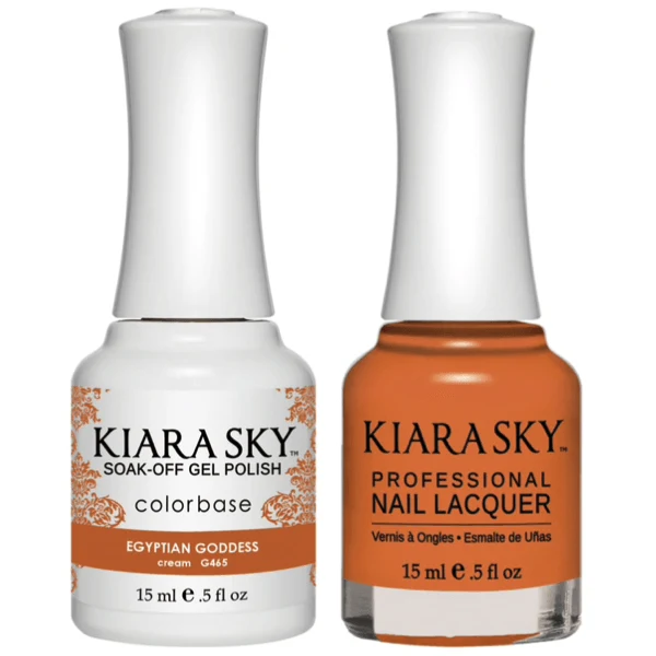 Kiara Sky Gel + Matching Lacquer - Egyptian Goddess #465