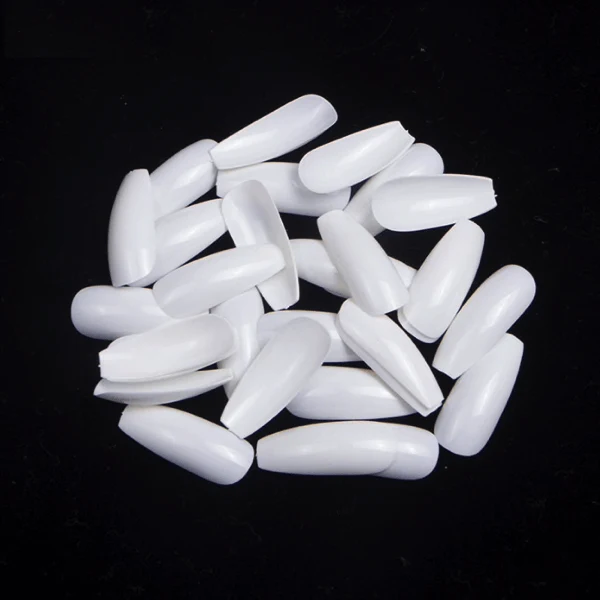 Ballerina Coffin Acrylic Nail Tips 600pcs/bag